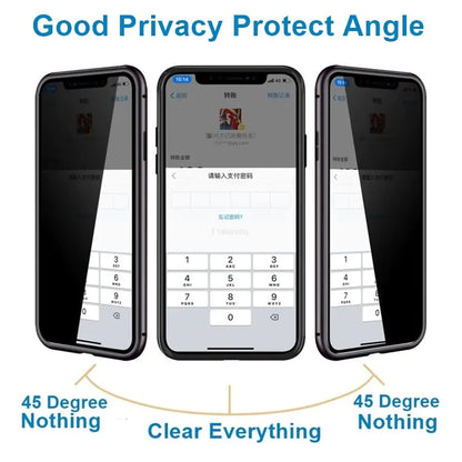 Mike™ | Telefoonhoesje Met Privacyglass